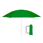 opvouwbare strandparasol uv bescherming misarya - groen