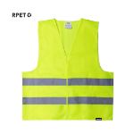 reflecterend vest r-pet polyester één maat safrox