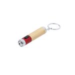zaklamp sleutelhanger zungux - rood