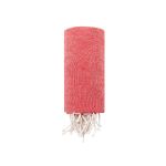 omslag handdoek recycled katoen dikky - rood