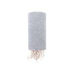 omslag handdoek recycled katoen dikky - grijs