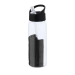 drinkfles r-pet met handdoek garyl 800 ml - zwart