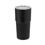thermosbeker recycled rvs gillan 500 ml - zwart