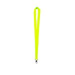 lanyard polyester cofmil - geel