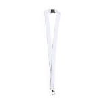 lanyard met veiligheidssluiting kappin - wit