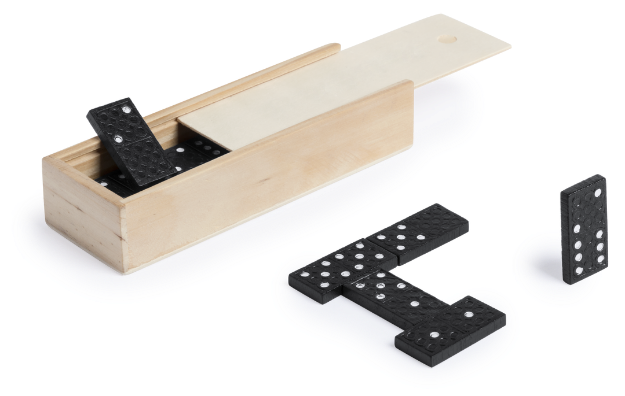 domino met 28 stenen prakon