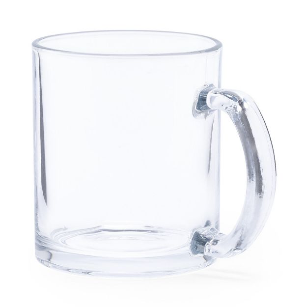 glazen transparante mok brant 350 ml