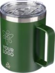 recycled roestvrijstalen dubbelwandige mok 300 ml