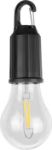 abs gloeilamp dalton 60 lumen - zwart