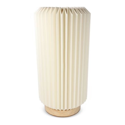 coollux vouwbare paper led lamp aurora tall