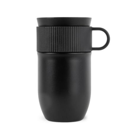 sagaform ted isolatie mok, 280 ml lekvrij - zwart