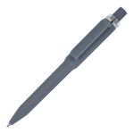 ozzy pen soft touch blauwe inkt - grijs