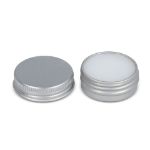 lipbalm rond gerecycled aluminium blikje