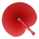 mini opvouwbare handwaaier - rood