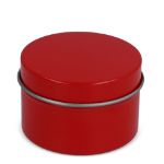 dhyana plantaardige geurkaars in gerecycled blik - rood