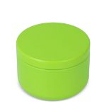 asana plantaardige kaars in gerecycled blik - groen