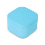 ananda plantaardige geurkaars in gerecycled blik - blauw