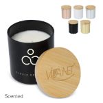 bhakti plantaardige geurkaars in gerecycled alumin