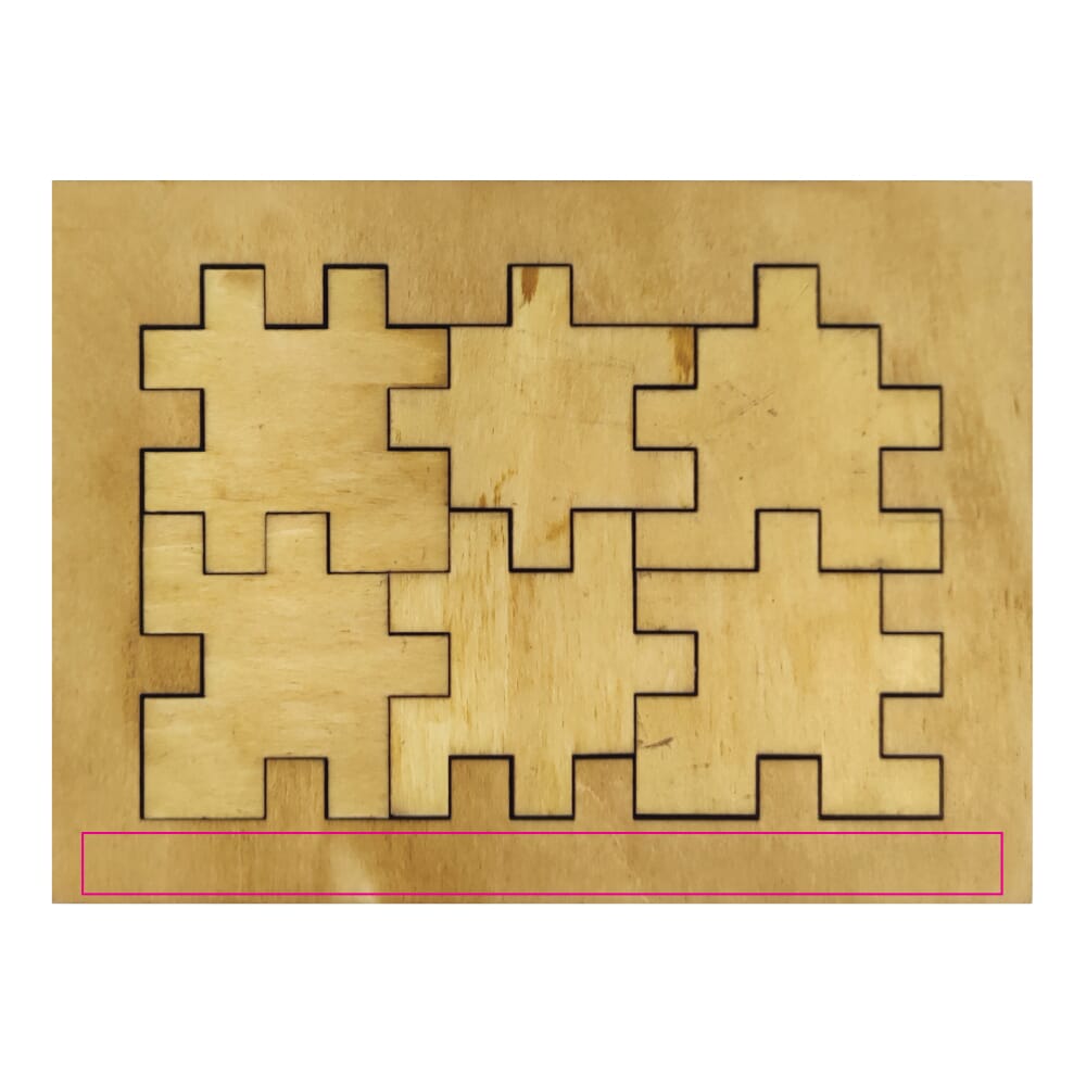 lasergraveren (152 x 11 mm)