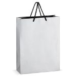 fsc papieren cadeautas 30 x 12 x 40 cm - zilver
