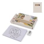 8-delige kleurset in gerecyclede melkpakdoos