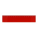 liniaal 15 cm gemaakt van r-ps - rood