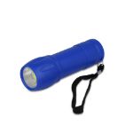 recycled abs cob zaklamp - blauw