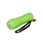 recycled abs cob zaklamp - groen