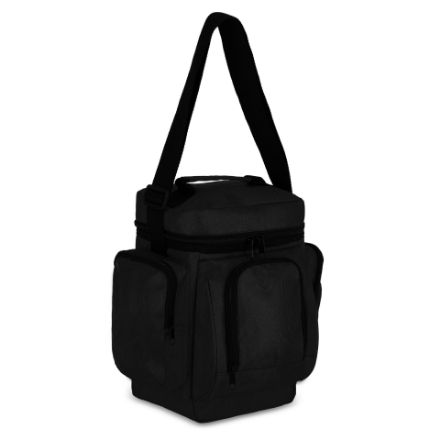 r-pet 600d lunchkoeler 10 liter - zwart