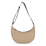pu-gecoat r-pet 600d halve maan sling tas - ecru