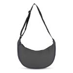 pu-gecoat r-pet 600d halve maan sling tas - grijs