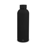 alchemy drinkfles recycled rvs soft touch 500 ml - zwart