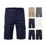 stretch bermuda met meerdere zakken maten 34-60