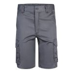 stretch bermuda met meerdere zakken maten 34-60 - grijs