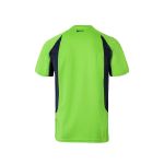 tweekleurig technisch t-shirt maat s-3xl - 
