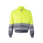 tweekleurig twill jack (210g/m2) maten s-3xl - 