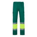 tweekleurige keperstof broek maat 4xl-5xl - 