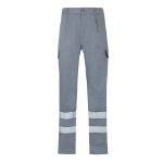 keperbroek met meerdere zakken maat s-3xl - grijs