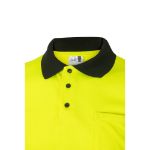 tweekleurige polo met korte mouwen maten 4xl-5xl