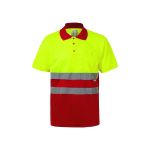 tweekleurige polo met korte mouwen maten 4xl-5xl - 