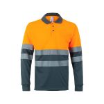 tweekleurige polo (160g/m2) meten 4xl-5xl - 