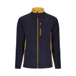 tweekleurig fleecejack maten: xs-3xl - 