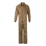 twill jumpsuit (200g/m2) van katoen maten: 48-72 - beige