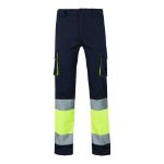 tweekleurige stretchbroek maat s-3xl - 