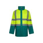 tweekleurige 4-in-1 parka (180g/m2) maten 4xl-5xl - 