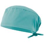 sanitaire keperstof muts één maat - turquoise