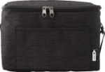 polyester (600d) en rpet koeltas isabella - zwart