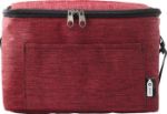polyester (600d) en rpet koeltas isabella - rood
