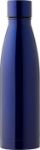 rvs dubbelwandige drinkfles marcelino 500 ml - blauw