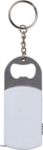 abs sleutelhanger met flesopener karen - wit